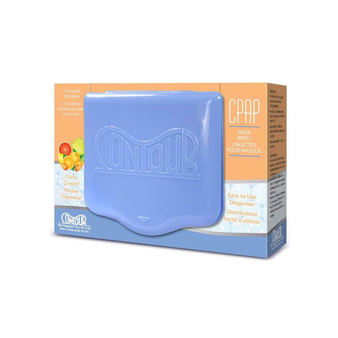Lingettes nettoyantes pour masque de CPAP (agrumes)