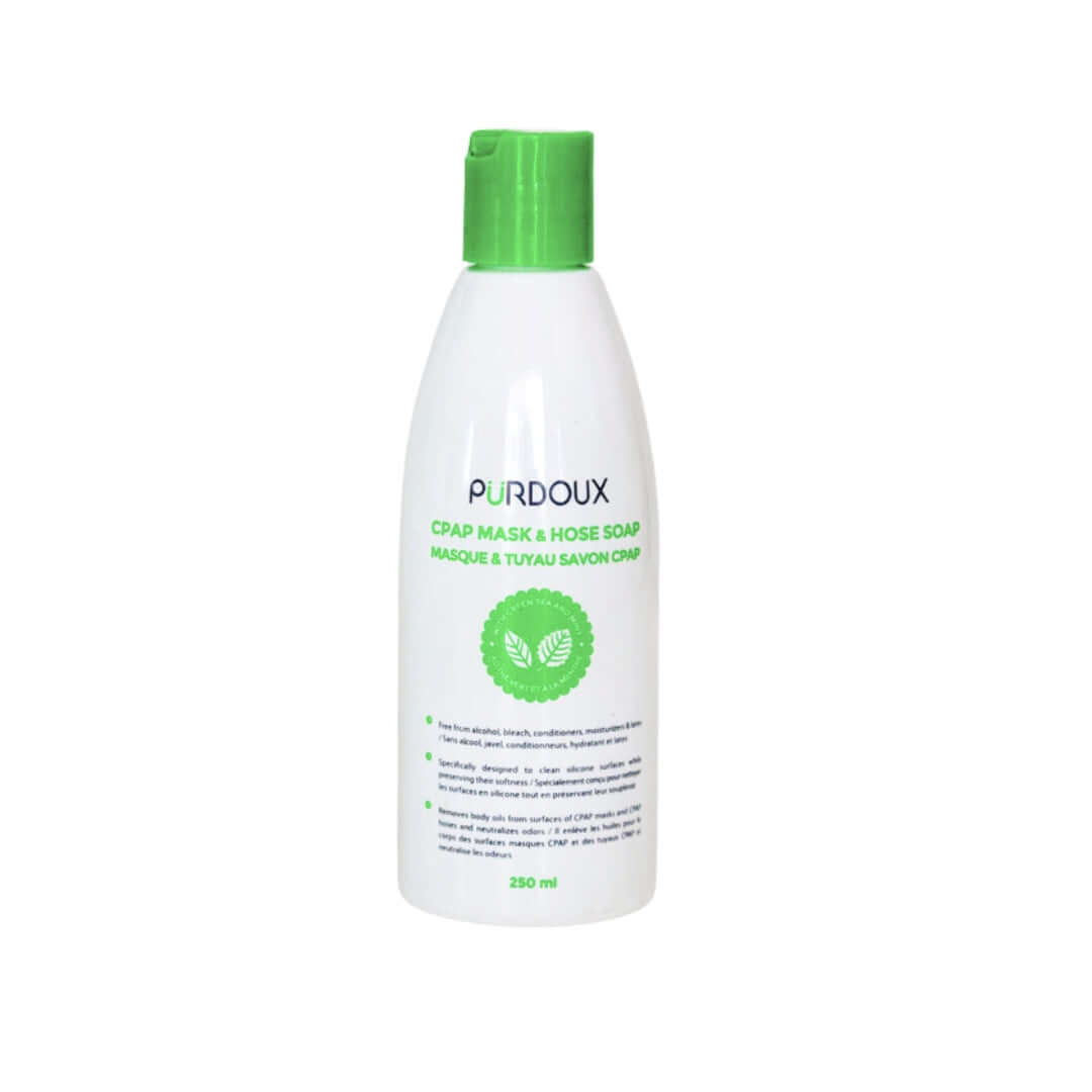 Savon pour Masque et Tuyau de CPAP (menthe et thé vert)