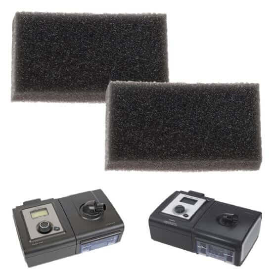 Filtre à air pour Serie M, Serie 50 et 60 de Philips Respironics (pq de 2)