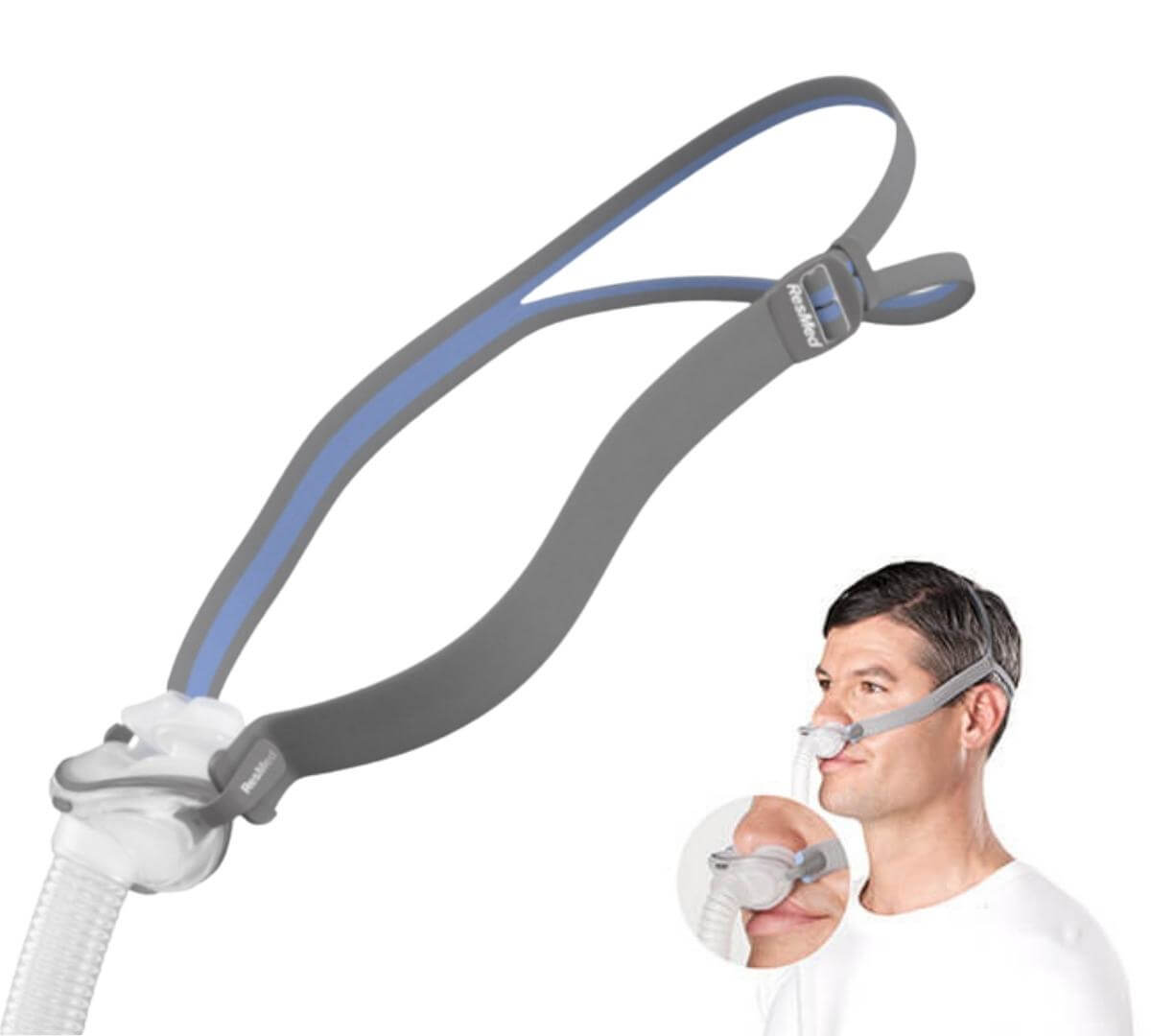 Airfit p10 avec le nouveau casque de Resmed