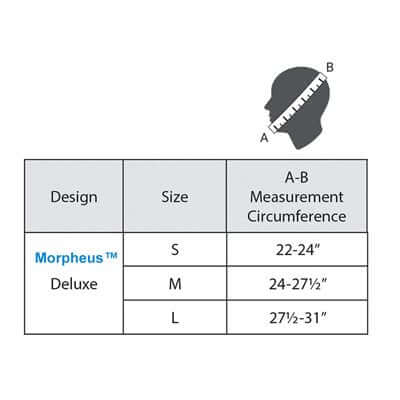 Info pour le mentonnière Morpheus Deluxe