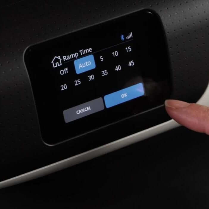 Le menu pour l'AirSense 11