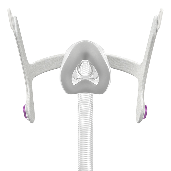 view of the cushion of the Airtouch N20 mask by Resmed