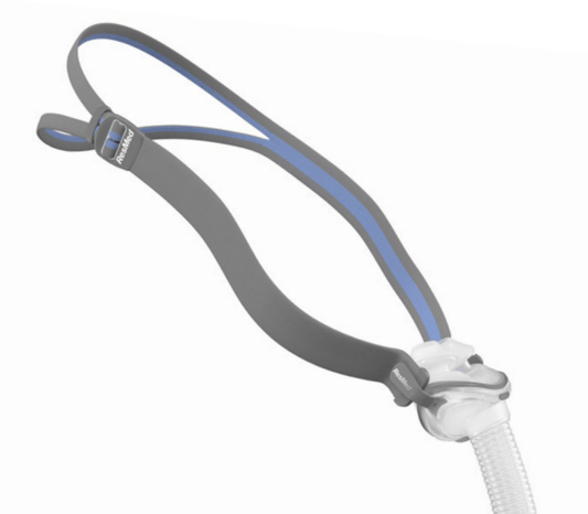 Vue latérale de l'Airfit p10 avec un nouveau casque