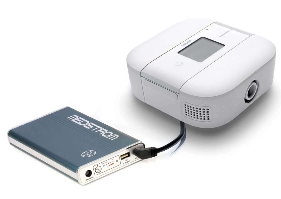 Kit de Câble pour respironics DreamStation Go (avec un batterie pilot et l'appareil)