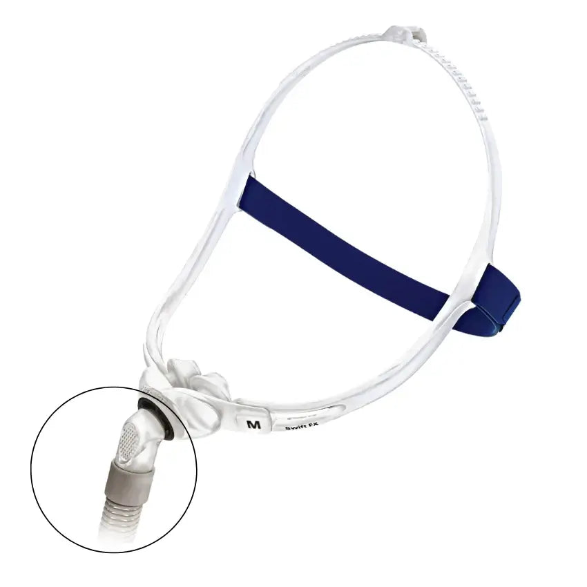 Tube connecteur dans la masque Swift FX