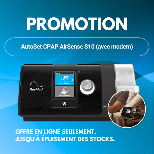 AutoSet CPAP AirSense S10 (avec modem)