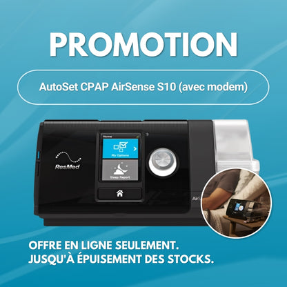 AutoSet CPAP AirSense S10 (avec modem)