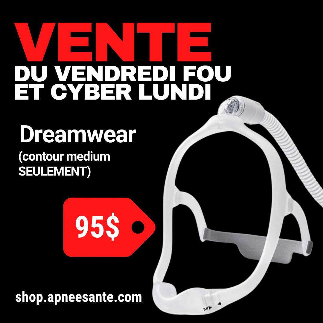 DreamWear nasal mask (medium frame ONLY)