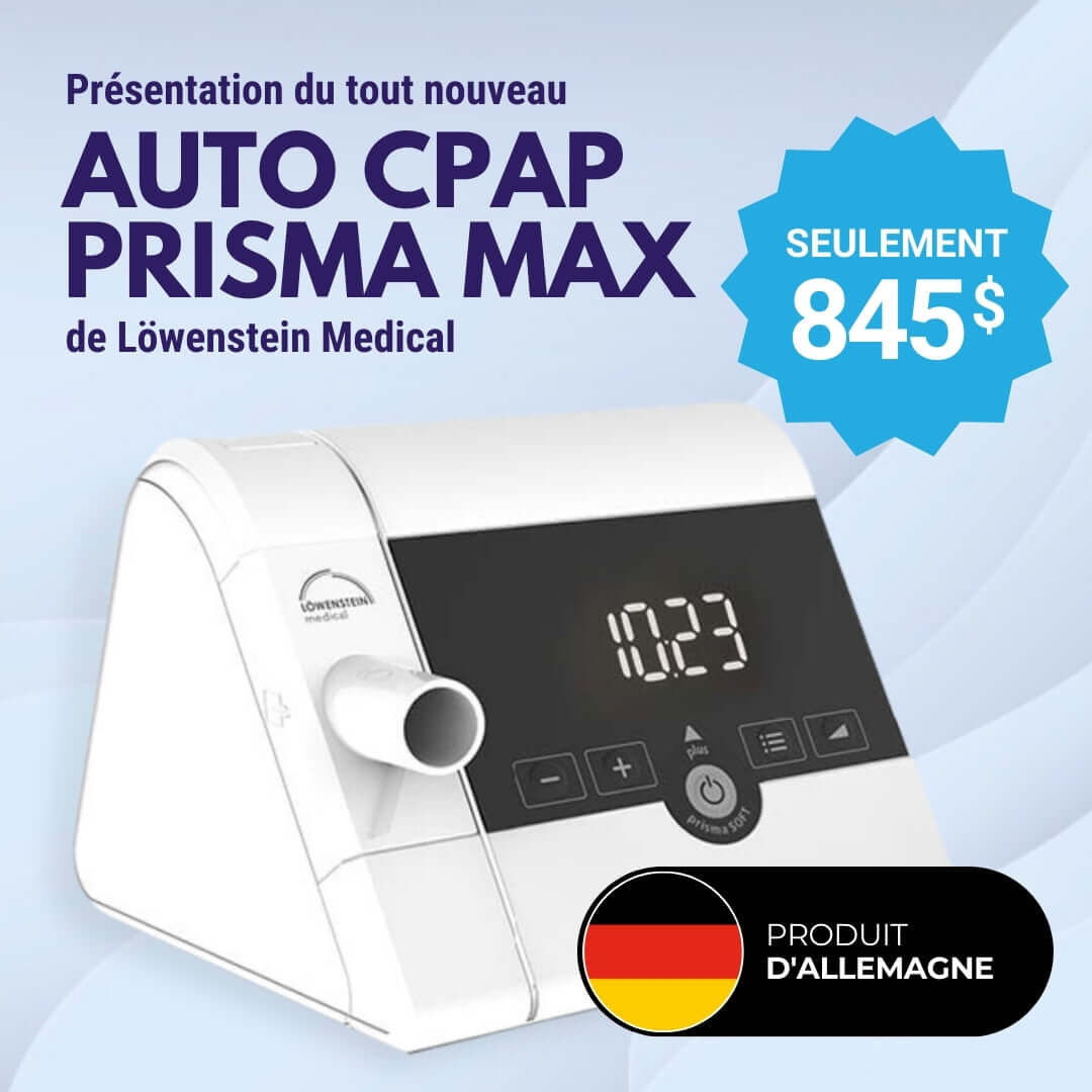 Auto CPAP Prisma Smart Max – Apnée Santé