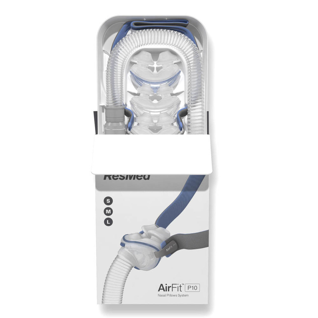 Airfit P10 in its packaging